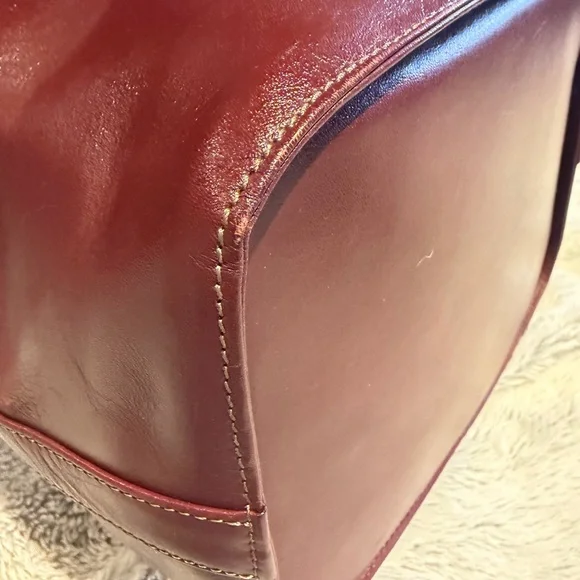 CARTIER  Leather Bucket Bag Set - Picture 4 of 15